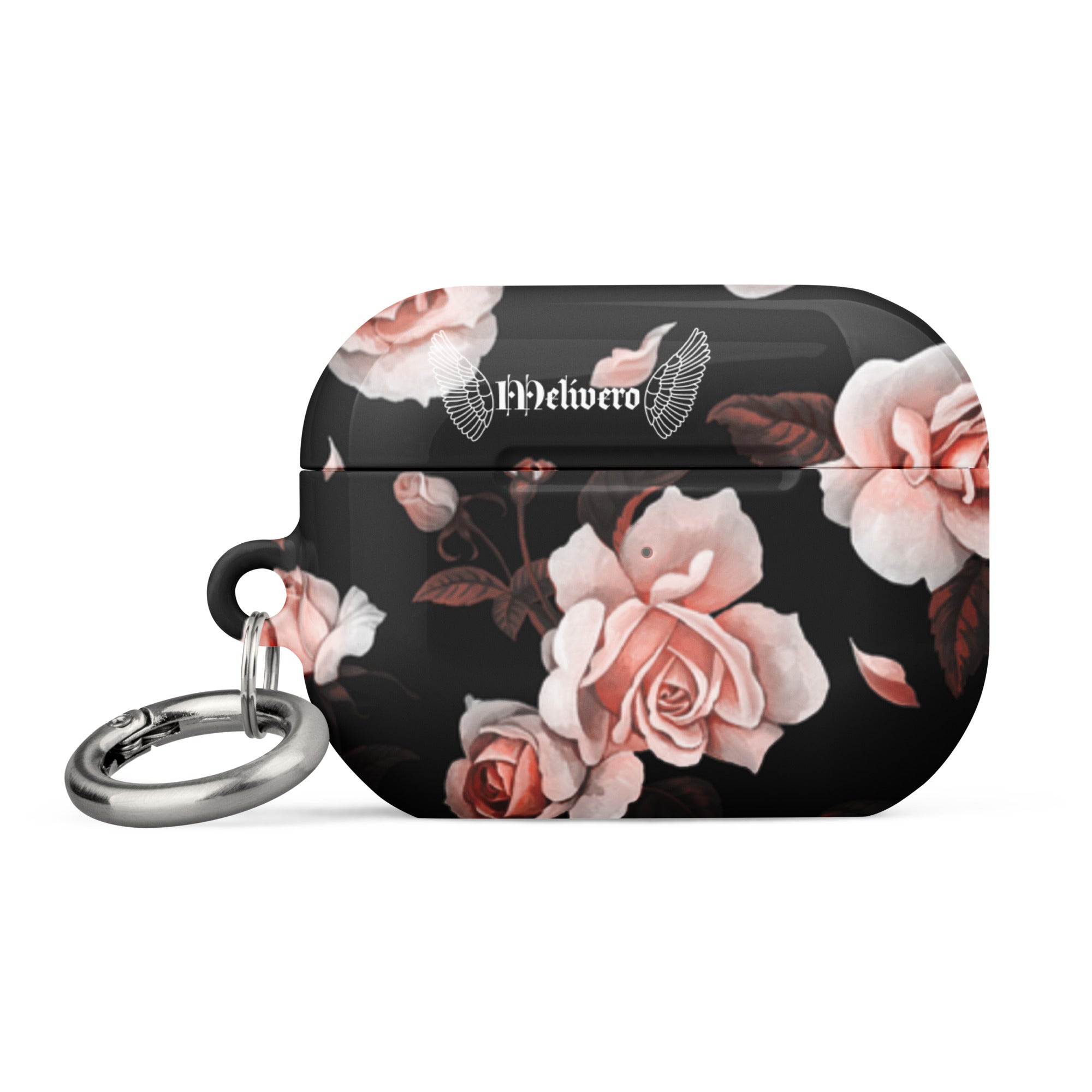 AirPods Hülle Schutzcase – Stoßfest mit Karabiner Gen 1-3 & Pro | Melivero AirPods Pro Gen2 Melivero