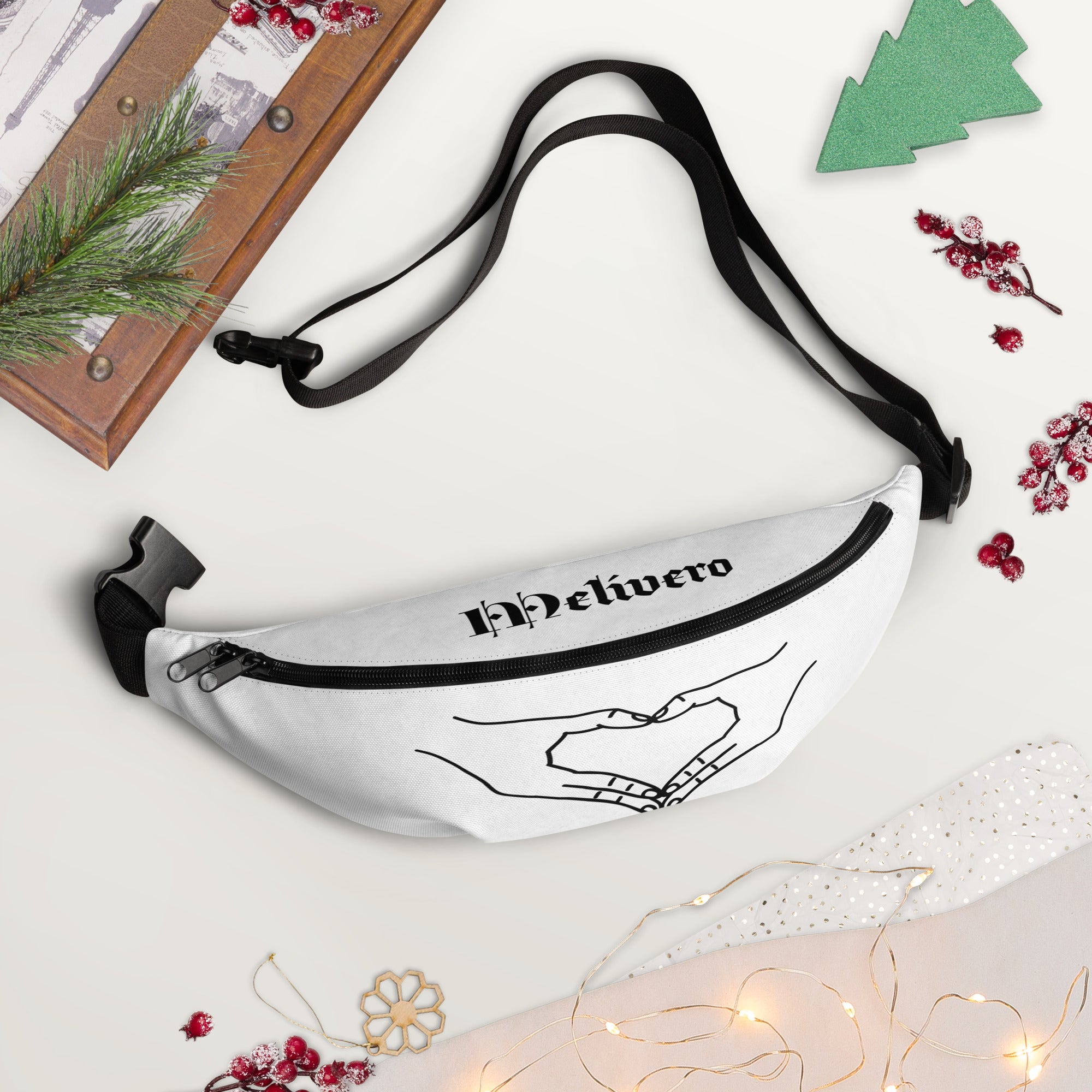 Gürteltasche | Fanny Pack Unisex wasserfest für Festival & Urlaub Melivero