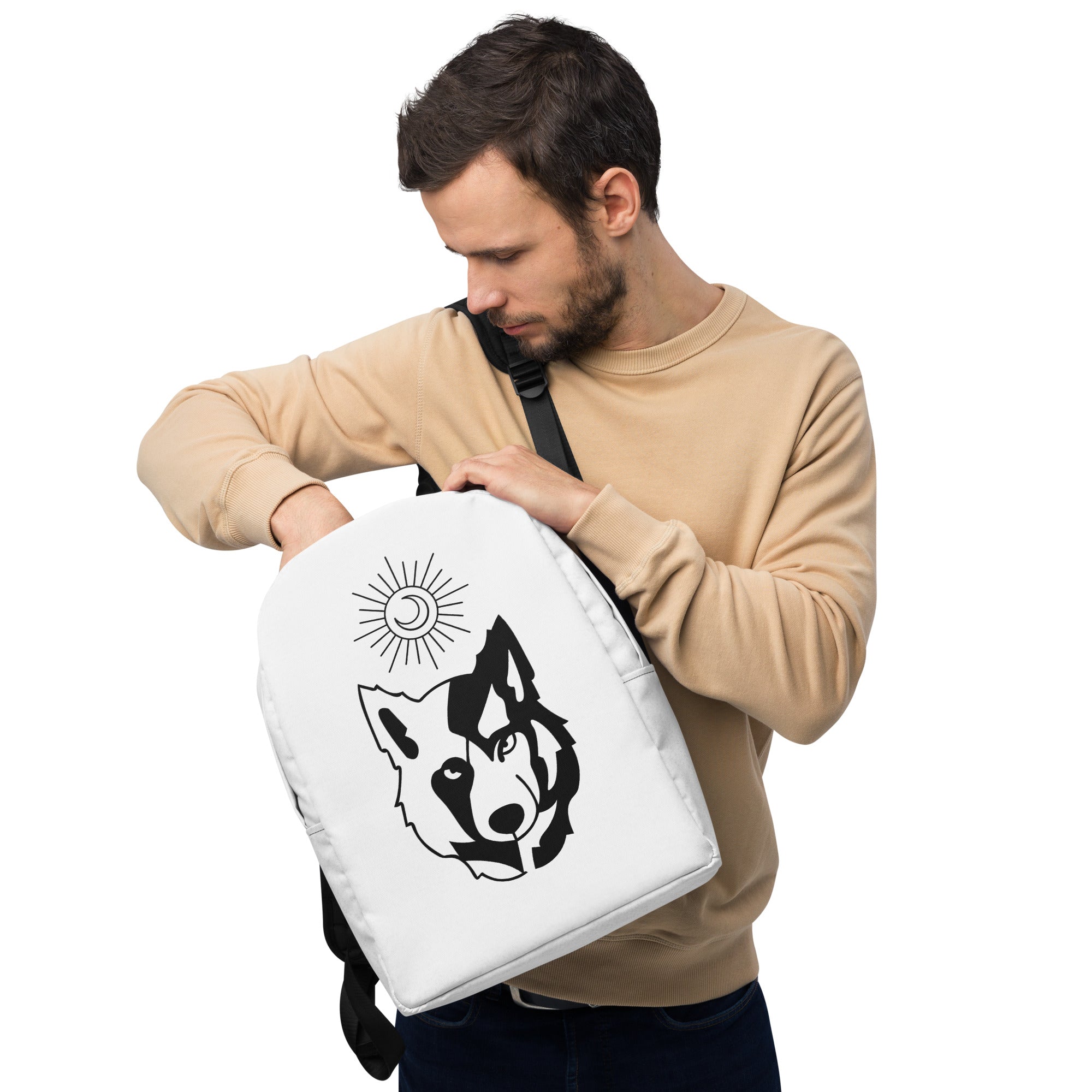Minimalistischer Rucksack mit Laptopfach – Melivero Melivero