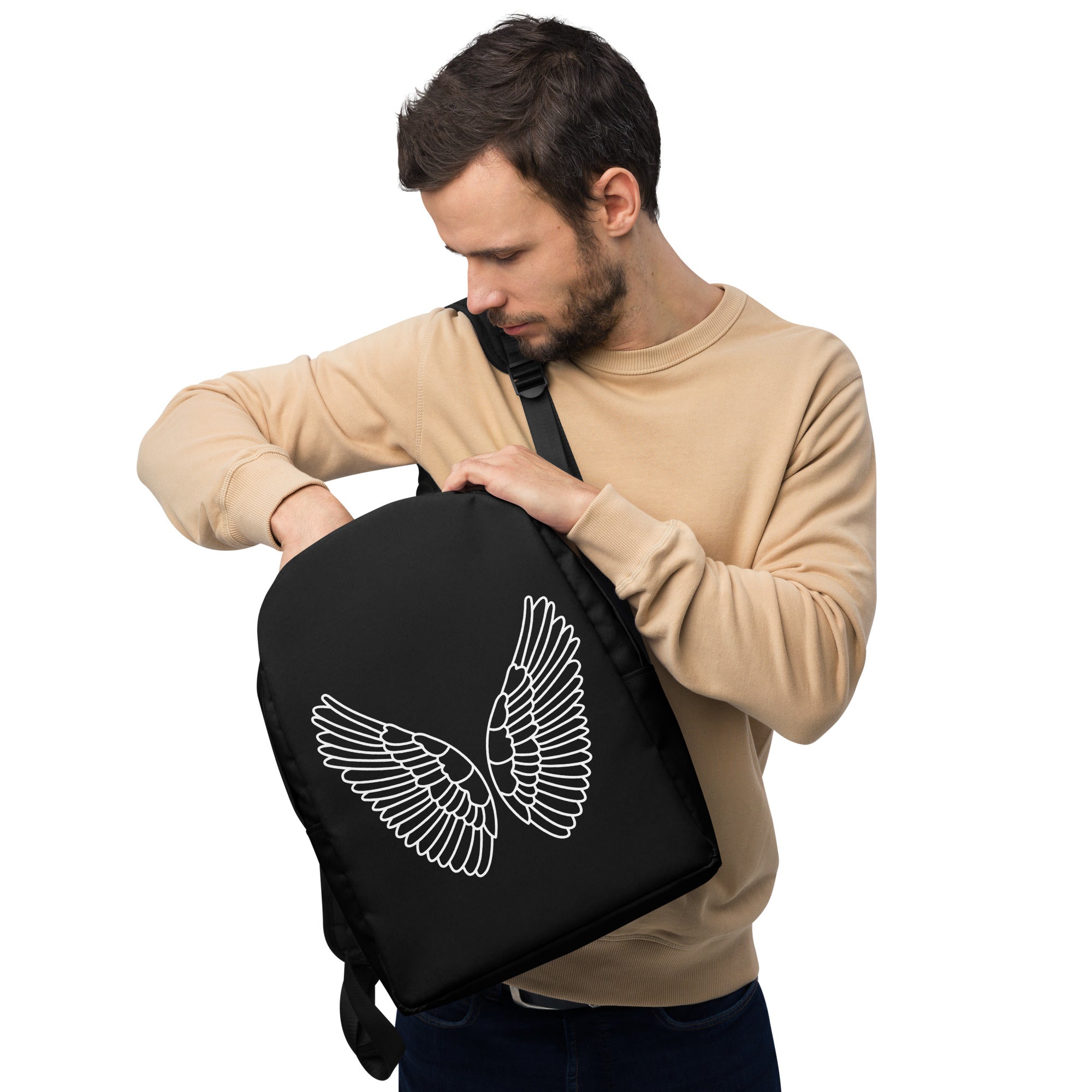 Melivero Rucksack 20L – Wasserfest | Laptop-Fach 15" | Verstecktes Fach Melivero