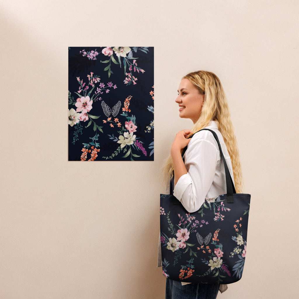 Stoffbeutel 39×39 cm – Tote Bag aus Polyester mit Baumwollgriffen | Melivero Melivero