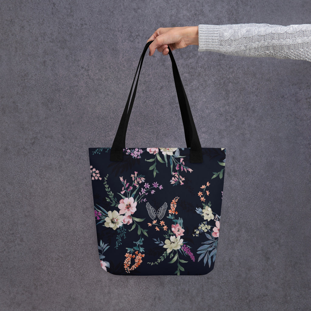 Stoffbeutel 39×39 cm – Tote Bag aus Polyester mit Baumwollgriffen | Melivero Melivero