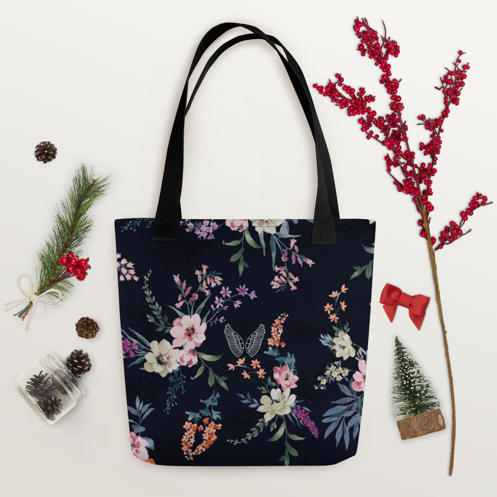 Stoffbeutel 39×39 cm – Tote Bag aus Polyester mit Baumwollgriffen | Melivero Melivero