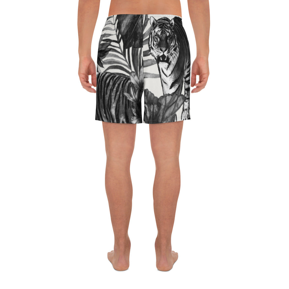 Lange Sport-Shorts Unisex – Recycelt, UPF50+, Allover-Druck | Melivero Melivero