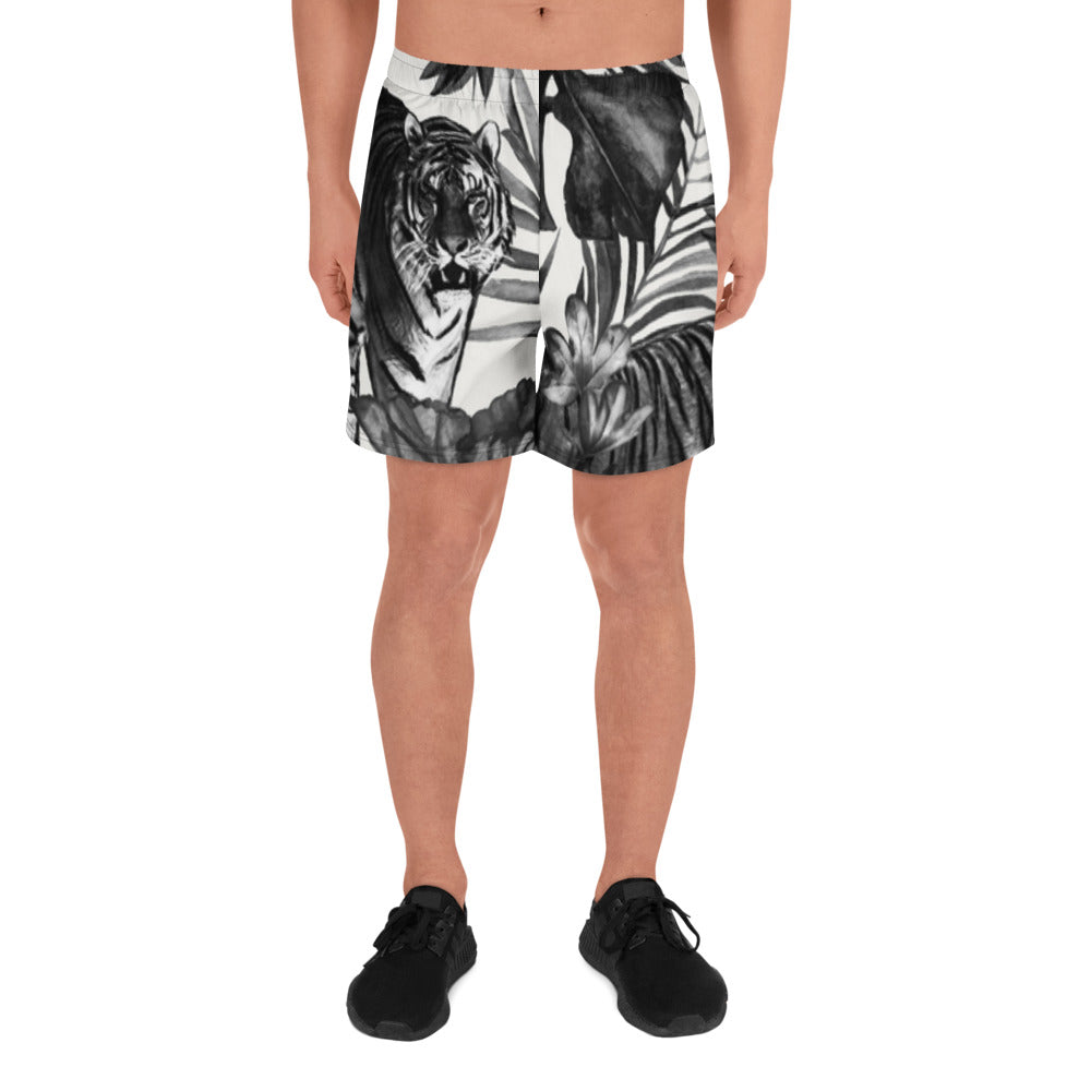 Lange Sport-Shorts Unisex – Recycelt, UPF50+, Allover-Druck | Melivero Melivero