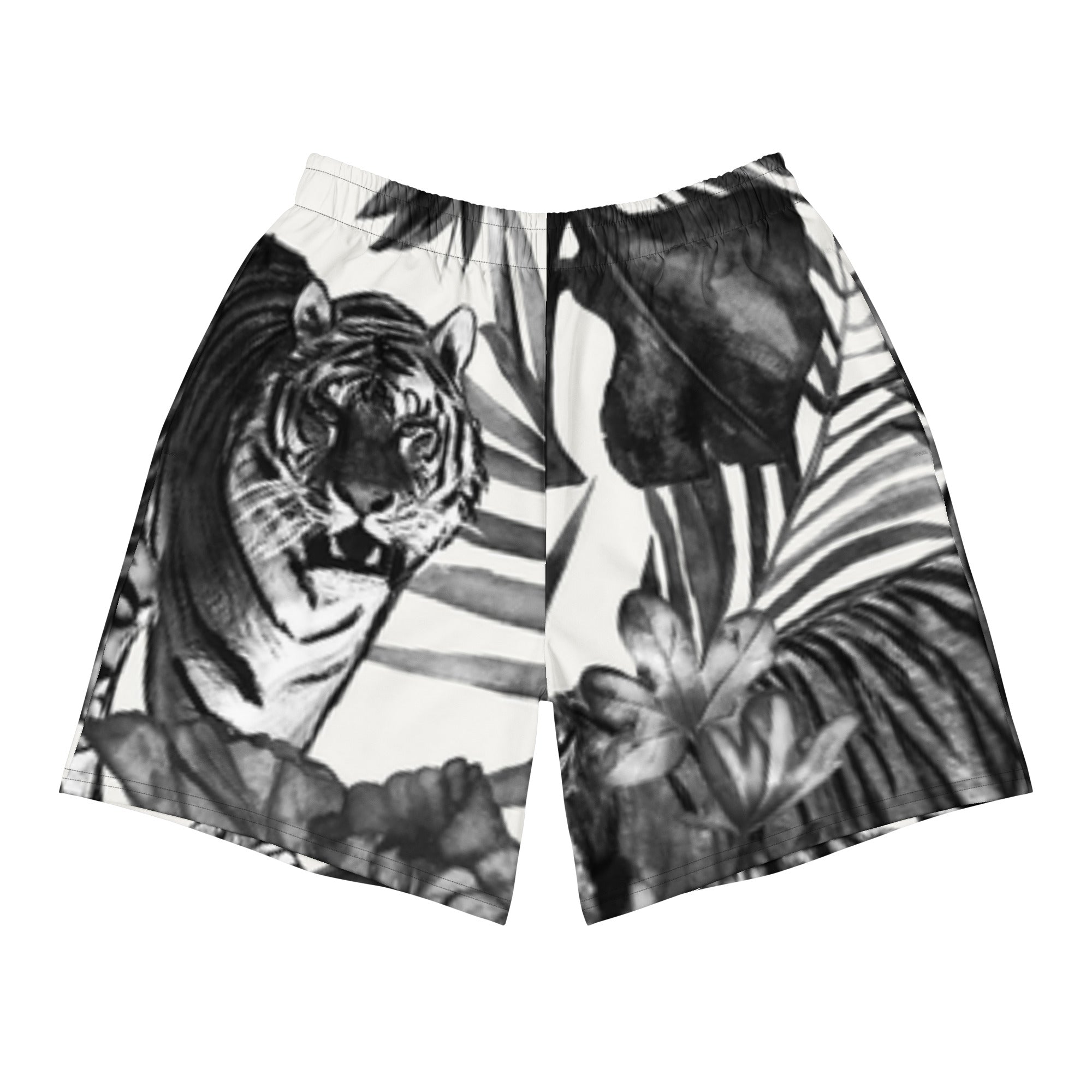Lange Sport-Shorts Unisex – Recycelt, UPF50+, Allover-Druck | Melivero 6XL Melivero