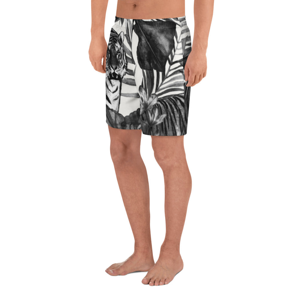 Lange Sport-Shorts Unisex – Recycelt, UPF50+, Allover-Druck | Melivero Melivero