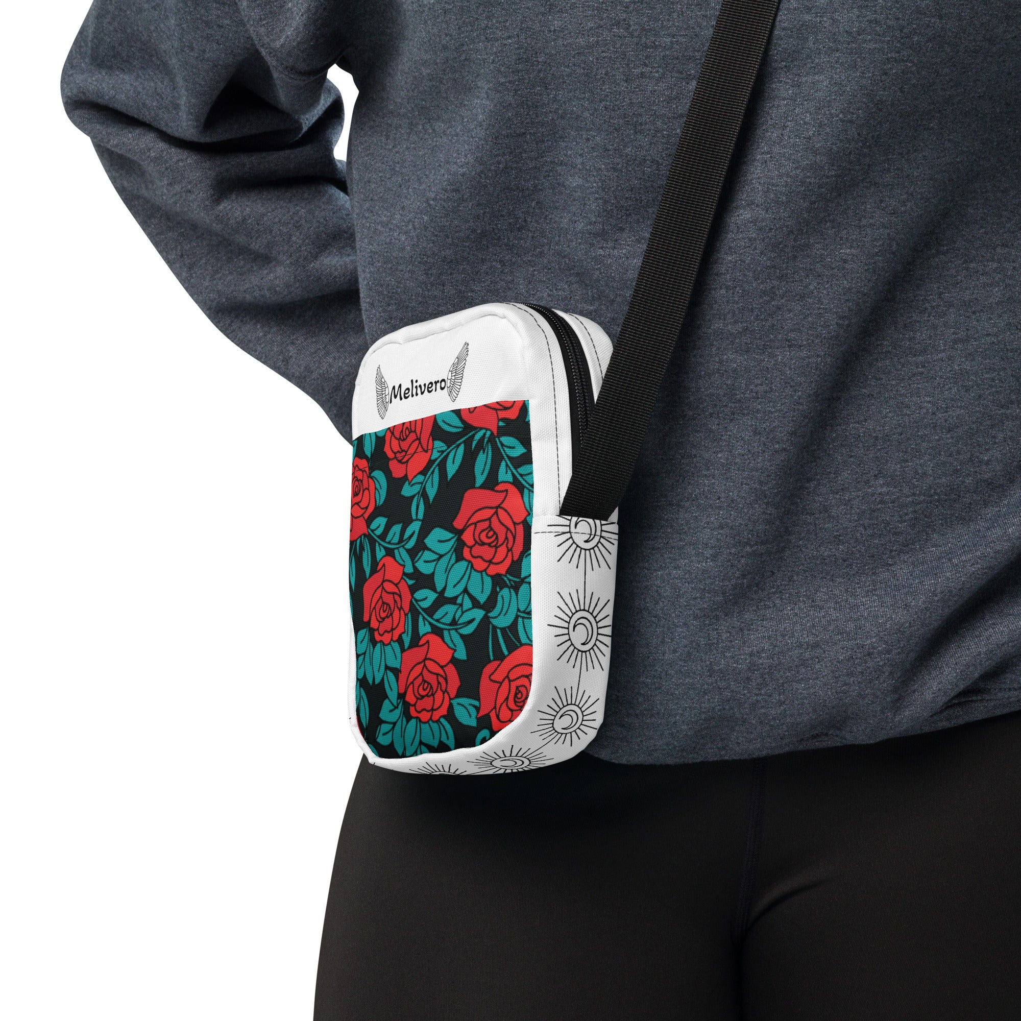 Umhängetasche | Crossbody Bag für Outdoor, Unisex, Festival & Alltag Melivero