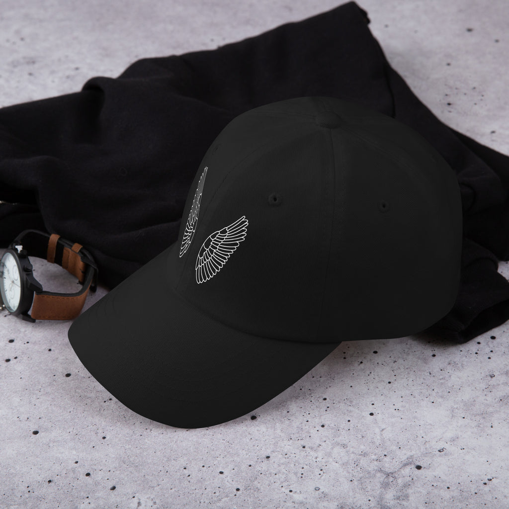Classic Dad Hat | Baumwoll Cap Unisex in 7 Farben Schwarz Melivero