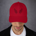 Classic Dad Hat | Baumwoll-Chino-Cord Cap Unisex Cranberry Melivero