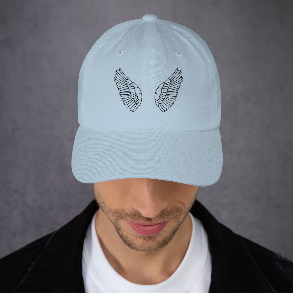 Classic Dad Hat | Baumwoll-Chino-Cord Cap Unisex Hellblau Melivero