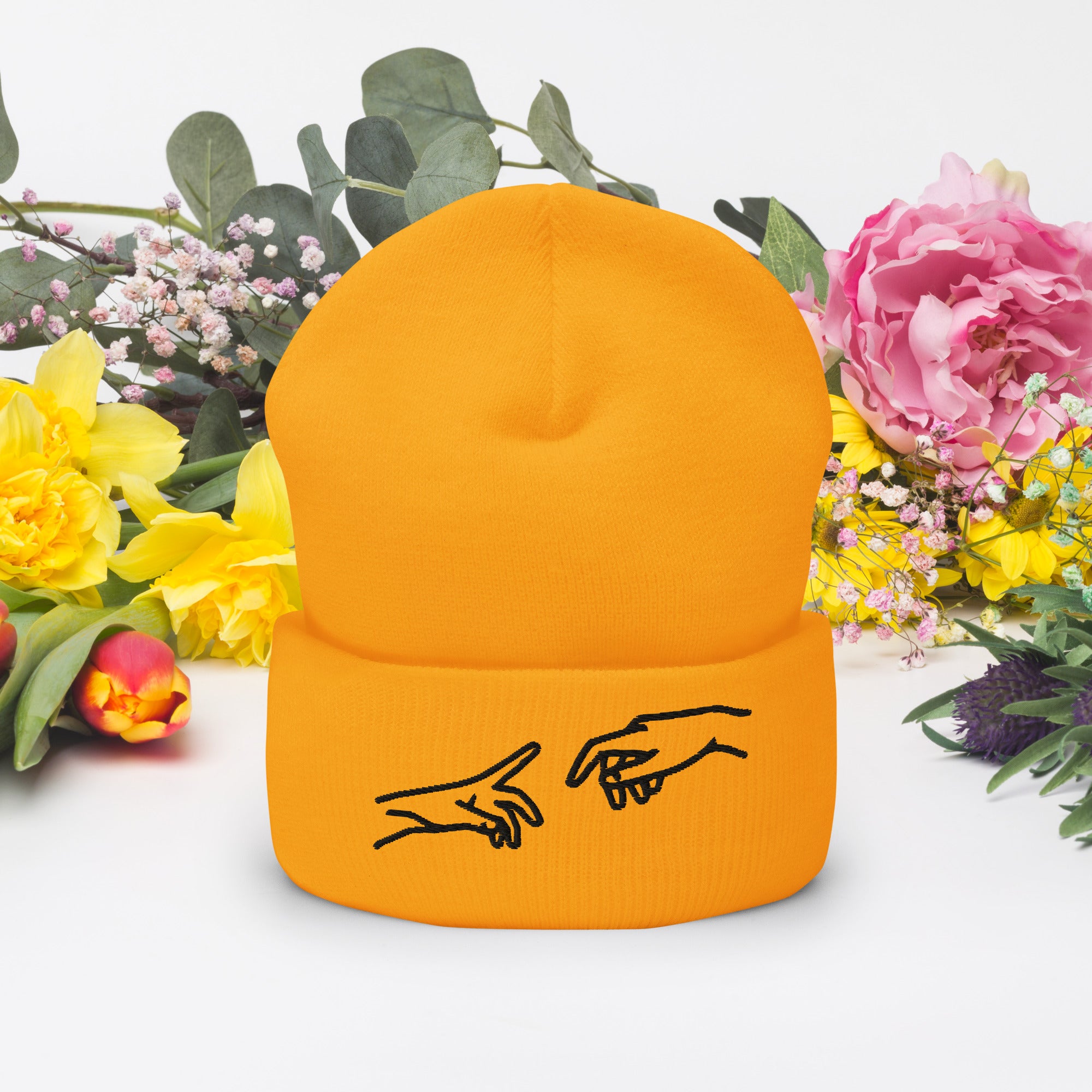 Umschlag Beanie Mütze Unisex – Weich, Hypoallergen & Stylisch | Melivero Gold Melivero
