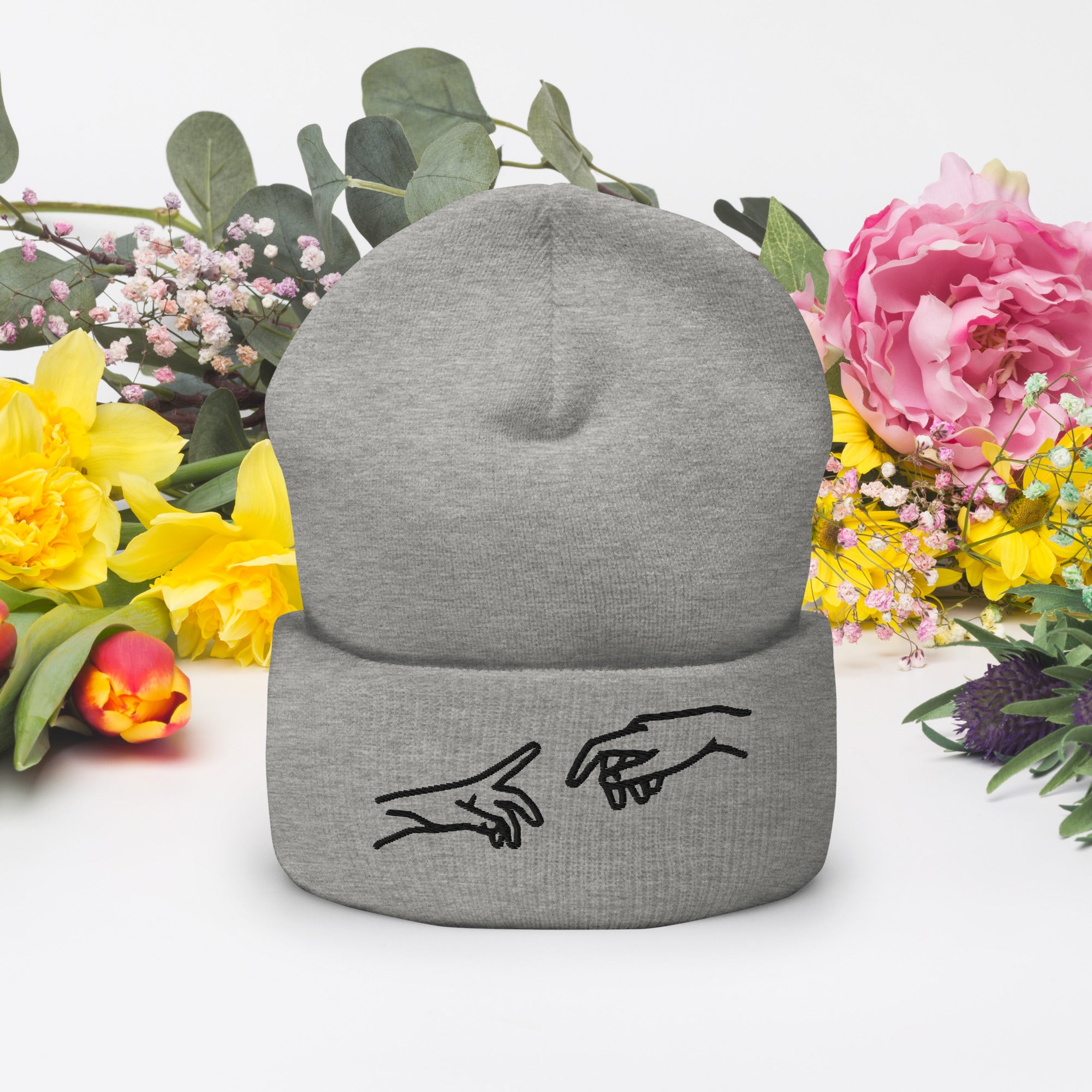 Umschlag Beanie Mütze Unisex – Weich, Hypoallergen & Stylisch | Melivero Heather Grau Melivero