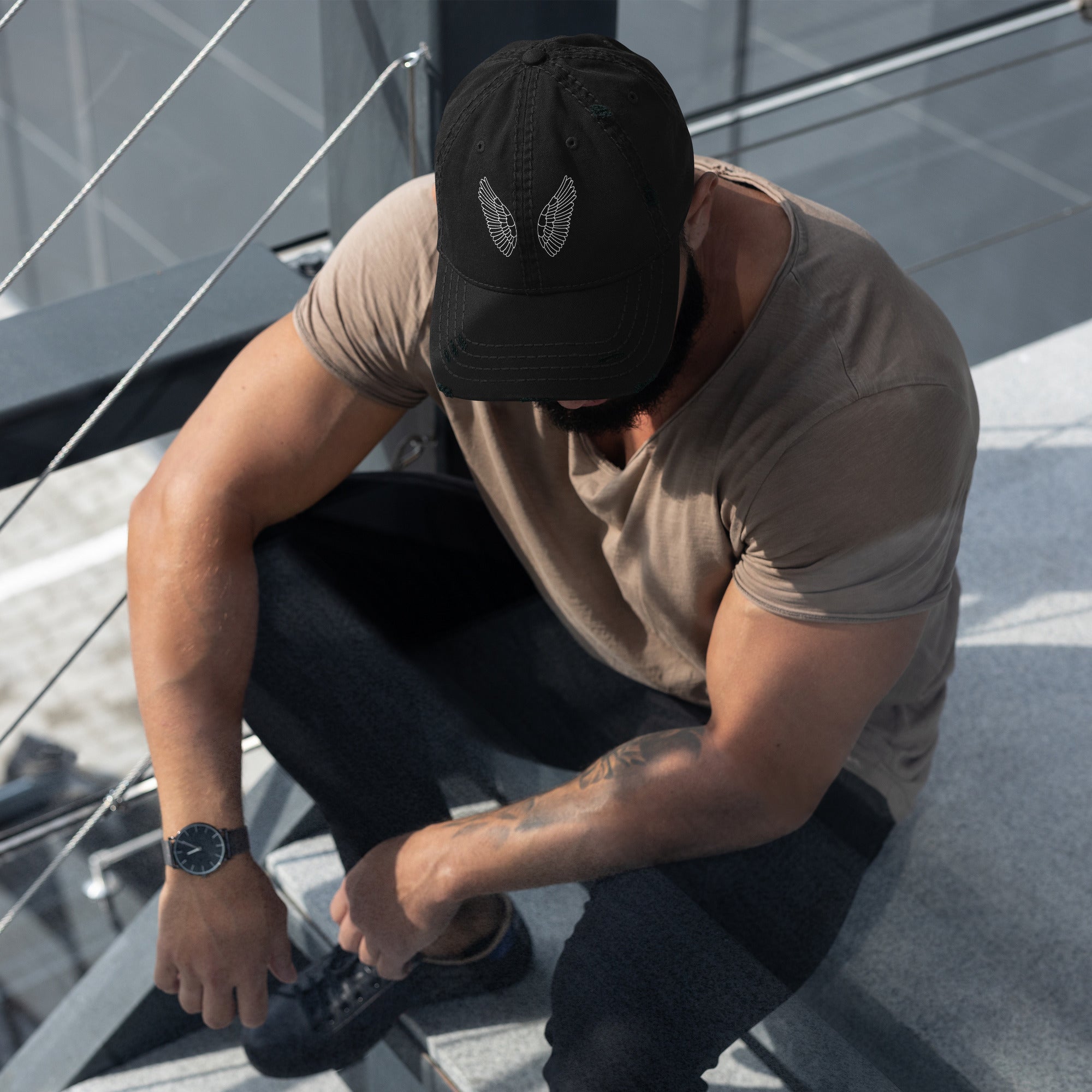 Dad Hat im Used-Look Premium | Distressed Cap Unisex Melivero
