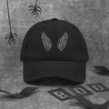 Dad Hat im Used-Look Premium | Distressed Cap Unisex Schwarz Melivero