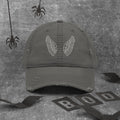 Dad Hat im Used-Look Premium | Distressed Cap Unisex Charcoal Grey Melivero