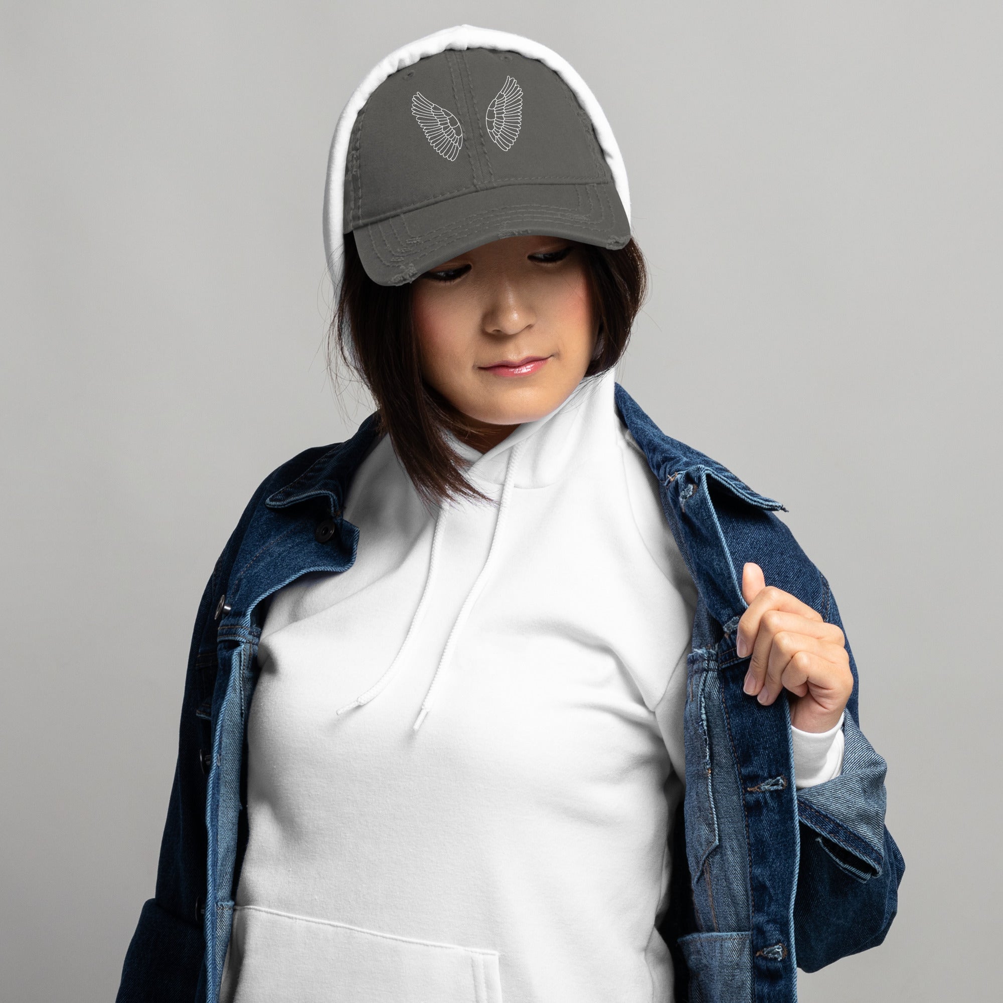 Dad Hat im Used-Look Premium | Distressed Cap Unisex Melivero