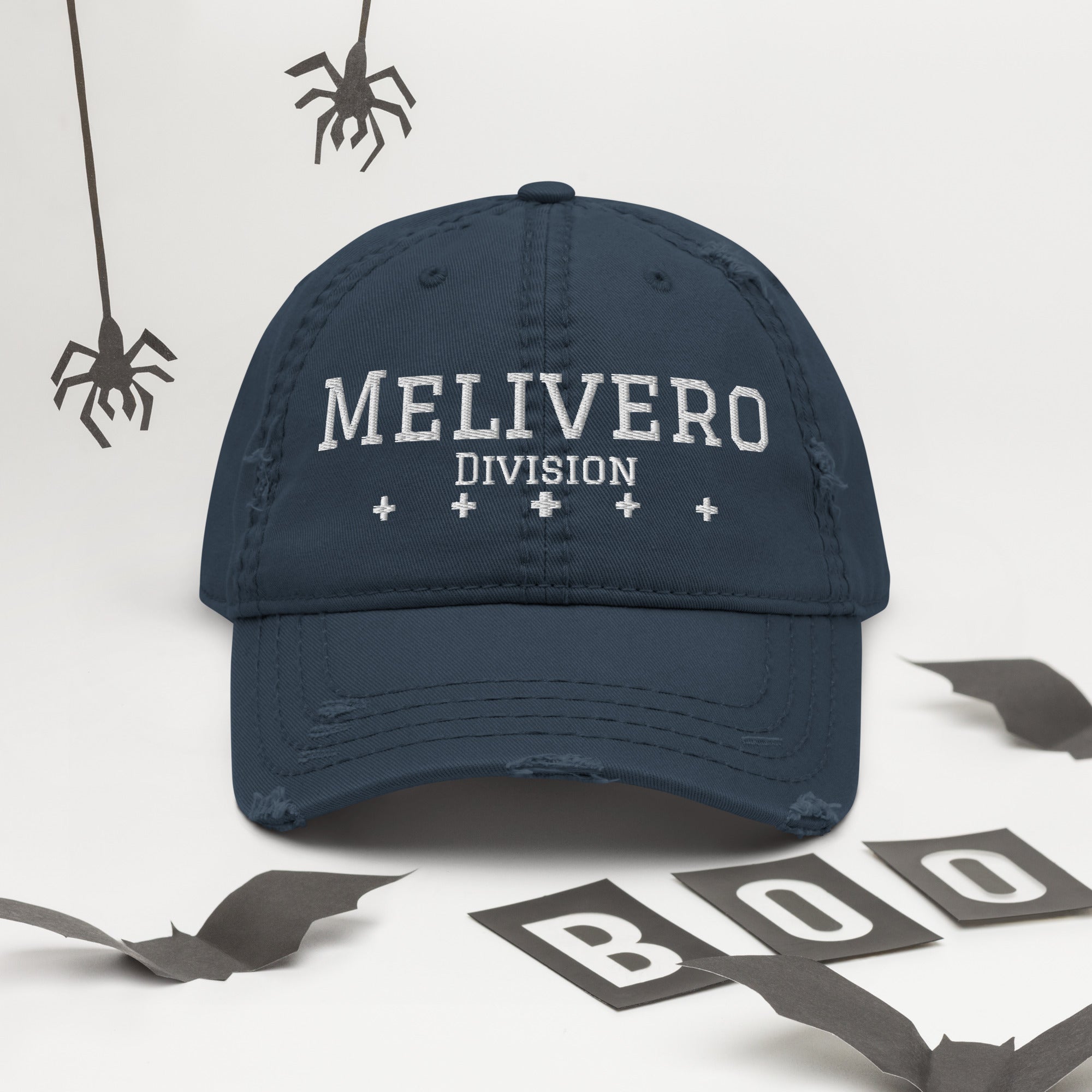 Premium Dad Hat im Used-Look – Distressed Baseball Cap aus Baumwolle | Melivero Melivero