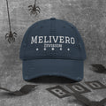 Premium Dad Hat im Used-Look – Distressed Baseball Cap aus Baumwolle | Melivero Navy Melivero