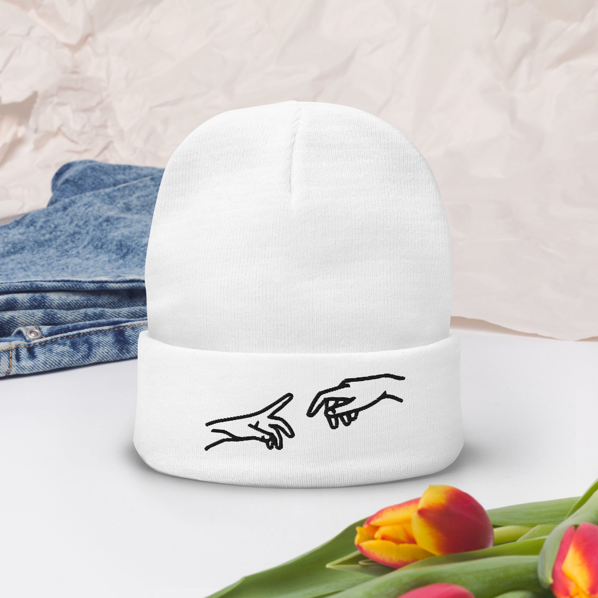 Bestickte Beanie Mütze Premium – Kuschelig & Warm | Melivero Melivero