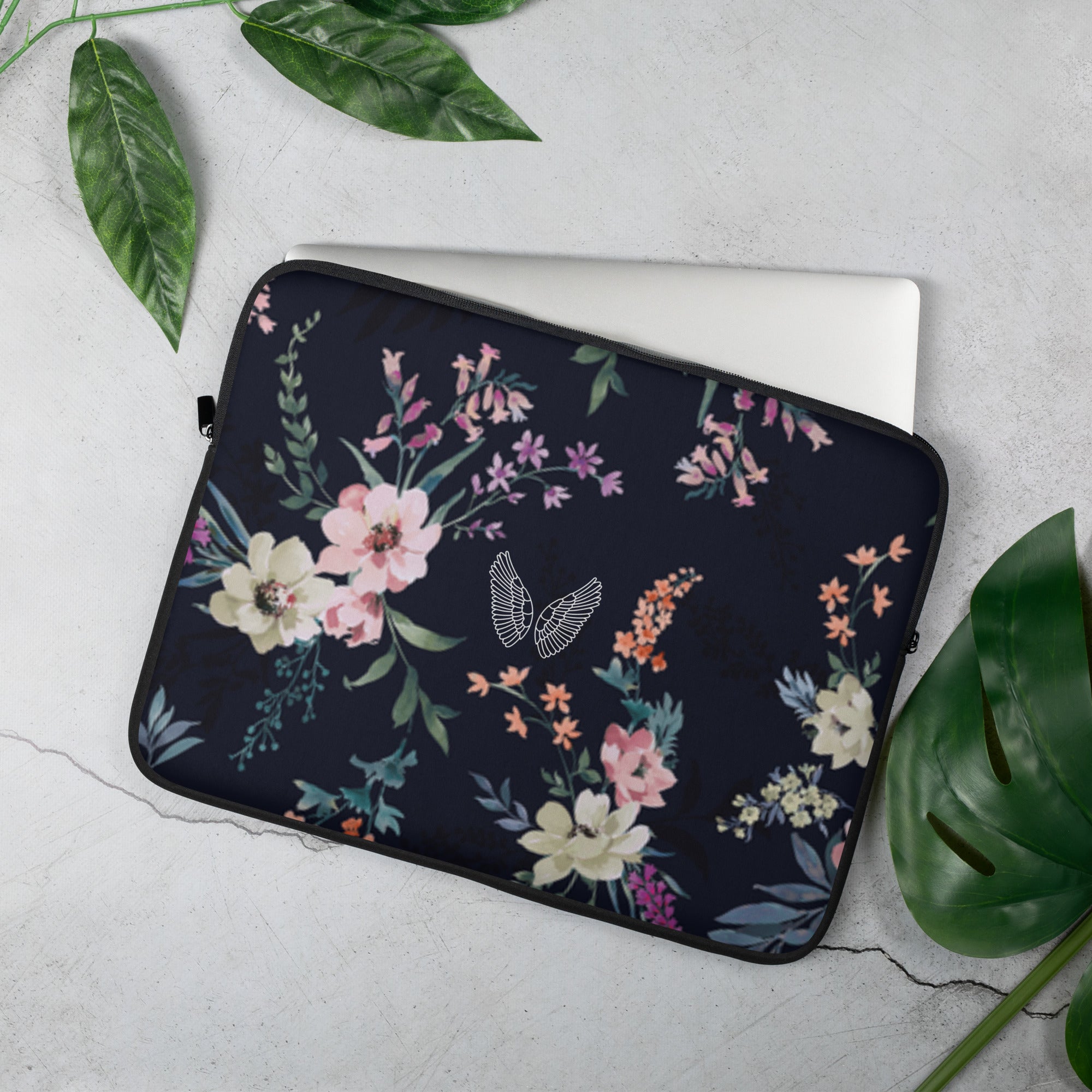 Laptophülle 13 & 15 Zoll – Neopren Laptop Sleeve wasserfest mit Kunstfellfutter | Melivero 15″ Melivero