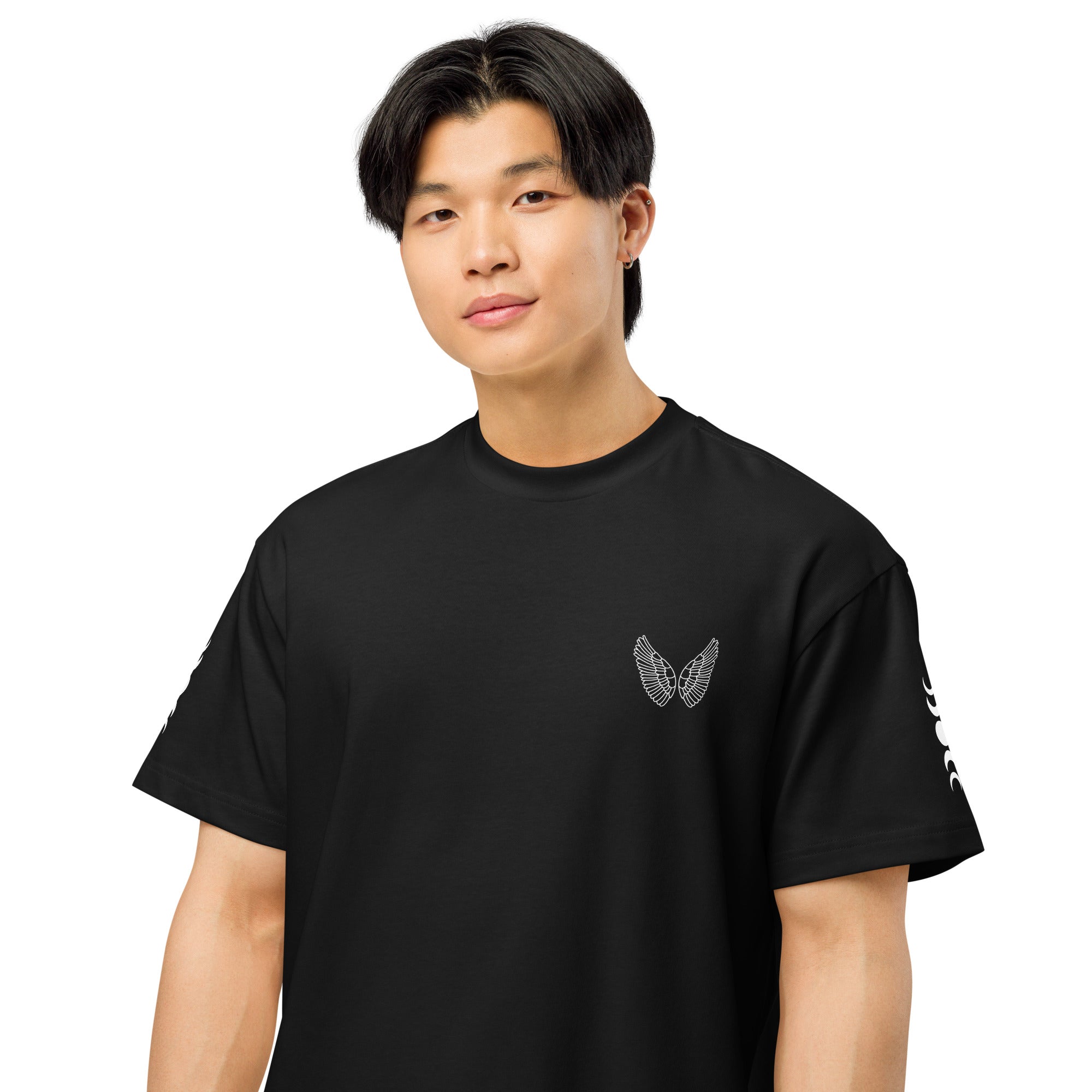 Melivero Premium Boxy T-Shirt Herren – Oversized Fit | Schwarz Navy Vintage S–2XL Melivero