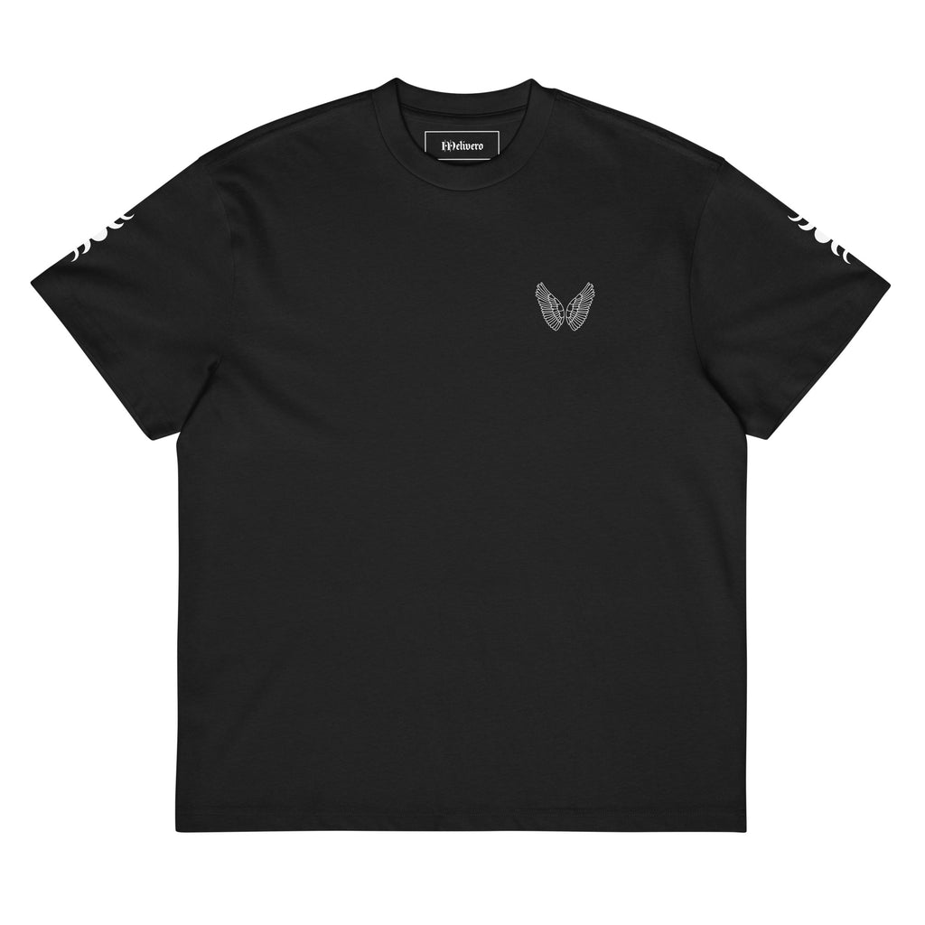 Melivero Premium Boxy T-Shirt Herren – Oversized Fit | Schwarz Navy Vintage S–2XL Melivero