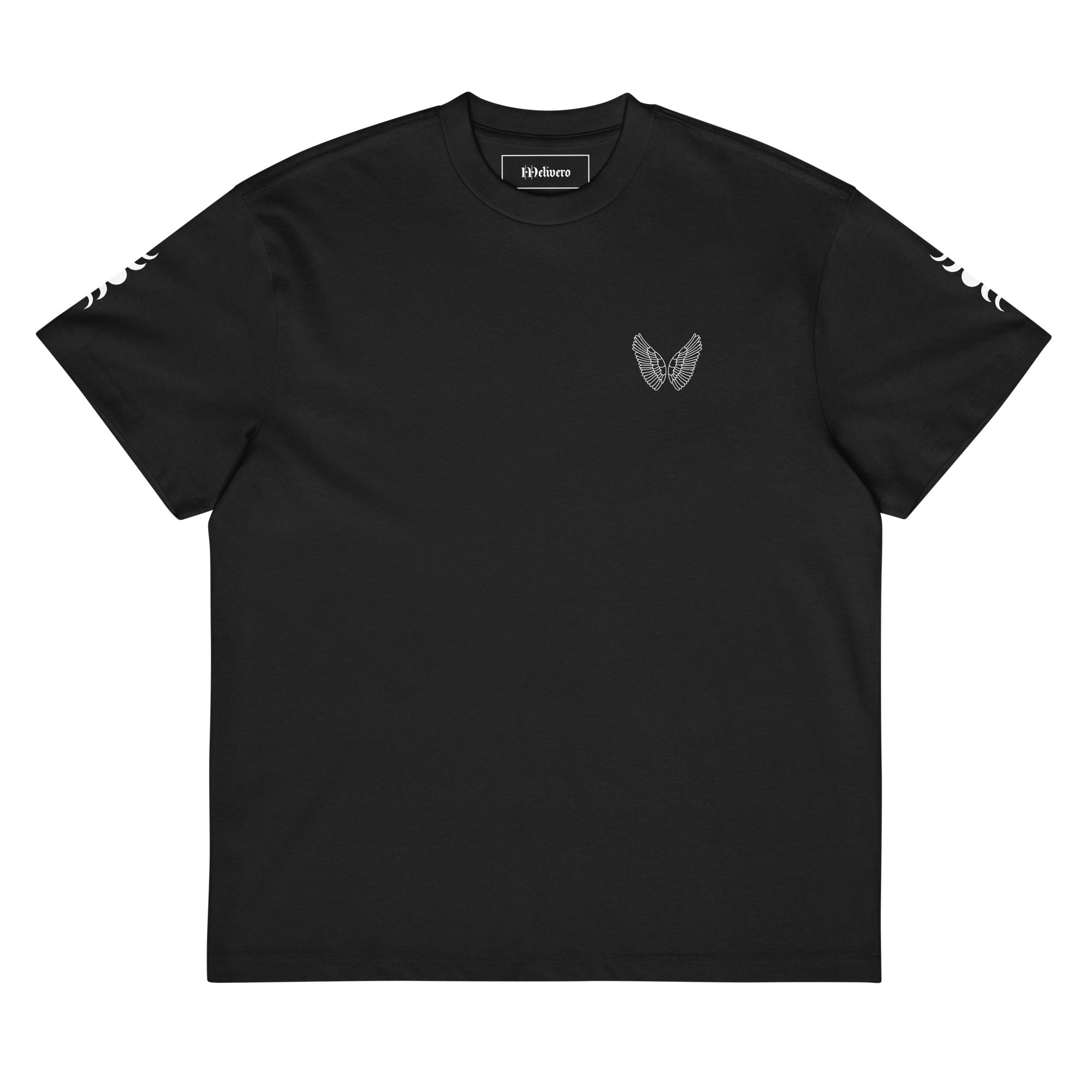 Melivero Premium Boxy T-Shirt Herren – Oversized Fit | Schwarz Navy Vintage S–2XL Melivero