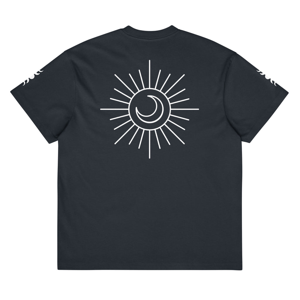 Melivero Premium Boxy T-Shirt Herren – Oversized Fit | Schwarz Navy Vintage S–2XL Melivero