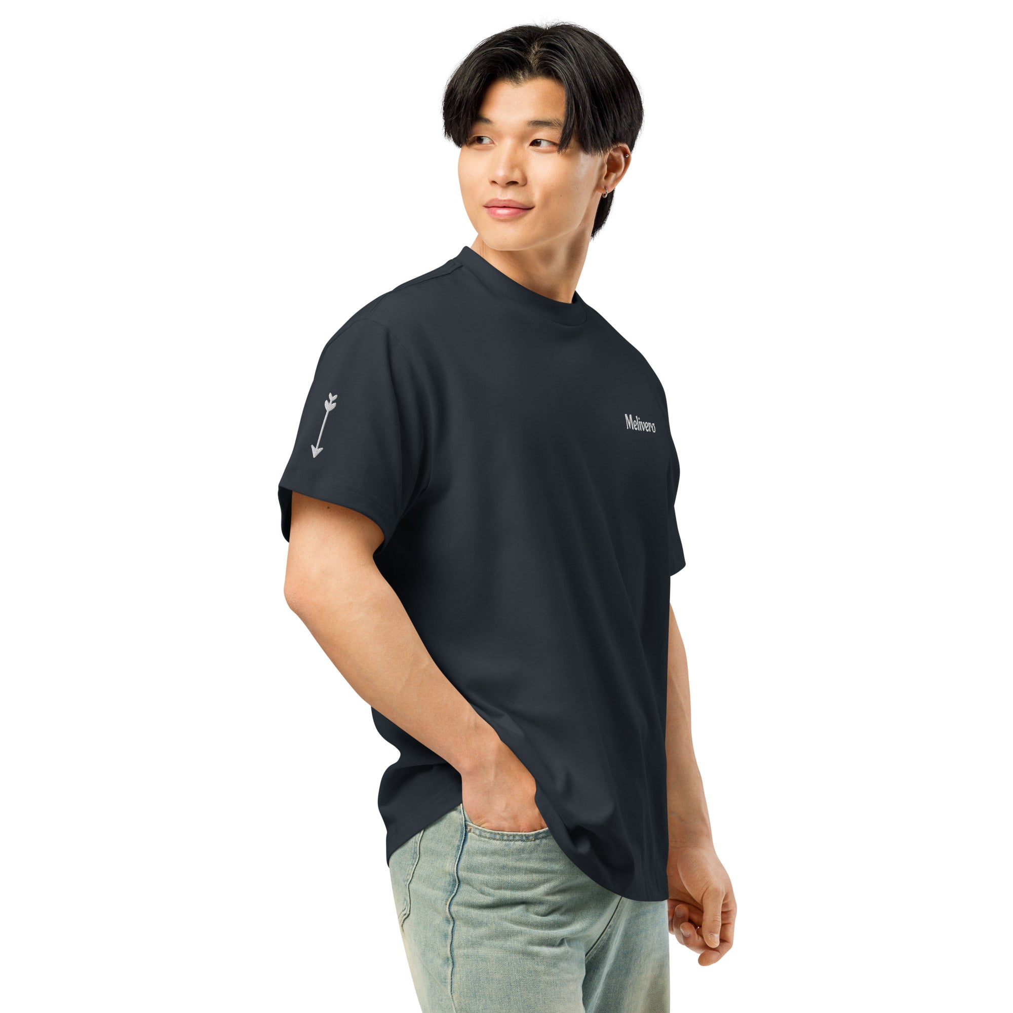 Premium Herren Boxy T-Shirt – Oversized Streetwear Tee aus Baumwolle | Melivero Melivero