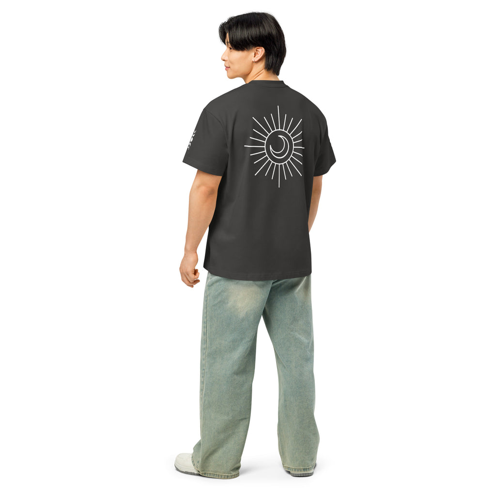 Melivero Premium Boxy T-Shirt Herren – Oversized Fit | Schwarz Navy Vintage S–2XL Melivero