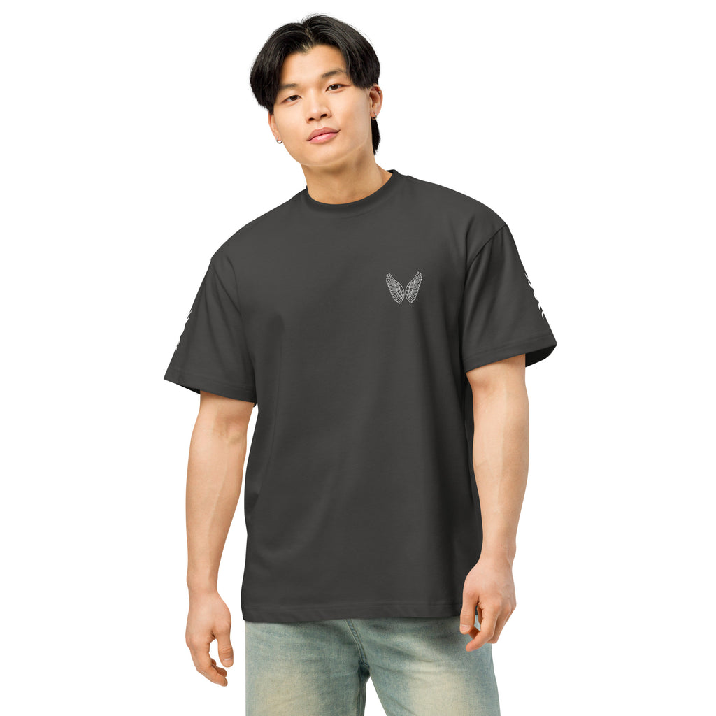 Melivero Premium Boxy T-Shirt Herren – Oversized Fit | Schwarz Navy Vintage S–2XL Melivero