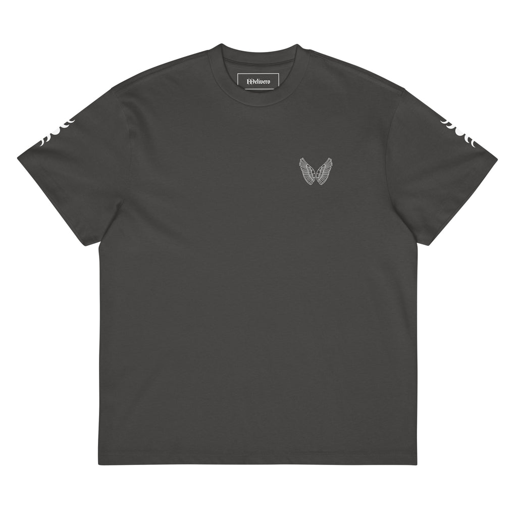 Melivero Premium Boxy T-Shirt Herren – Oversized Fit | Schwarz Navy Vintage S–2XL Melivero
