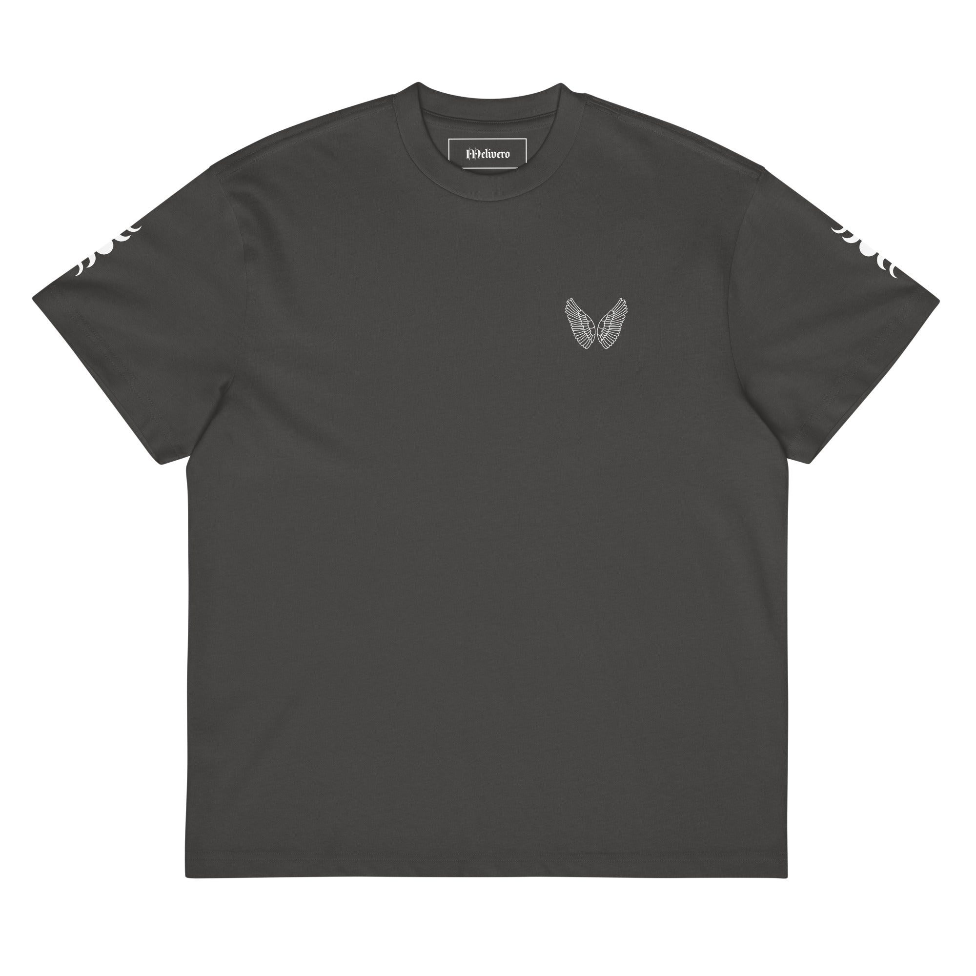 Melivero Premium Boxy T-Shirt Herren – Oversized Fit | Schwarz Navy Vintage S–2XL Melivero
