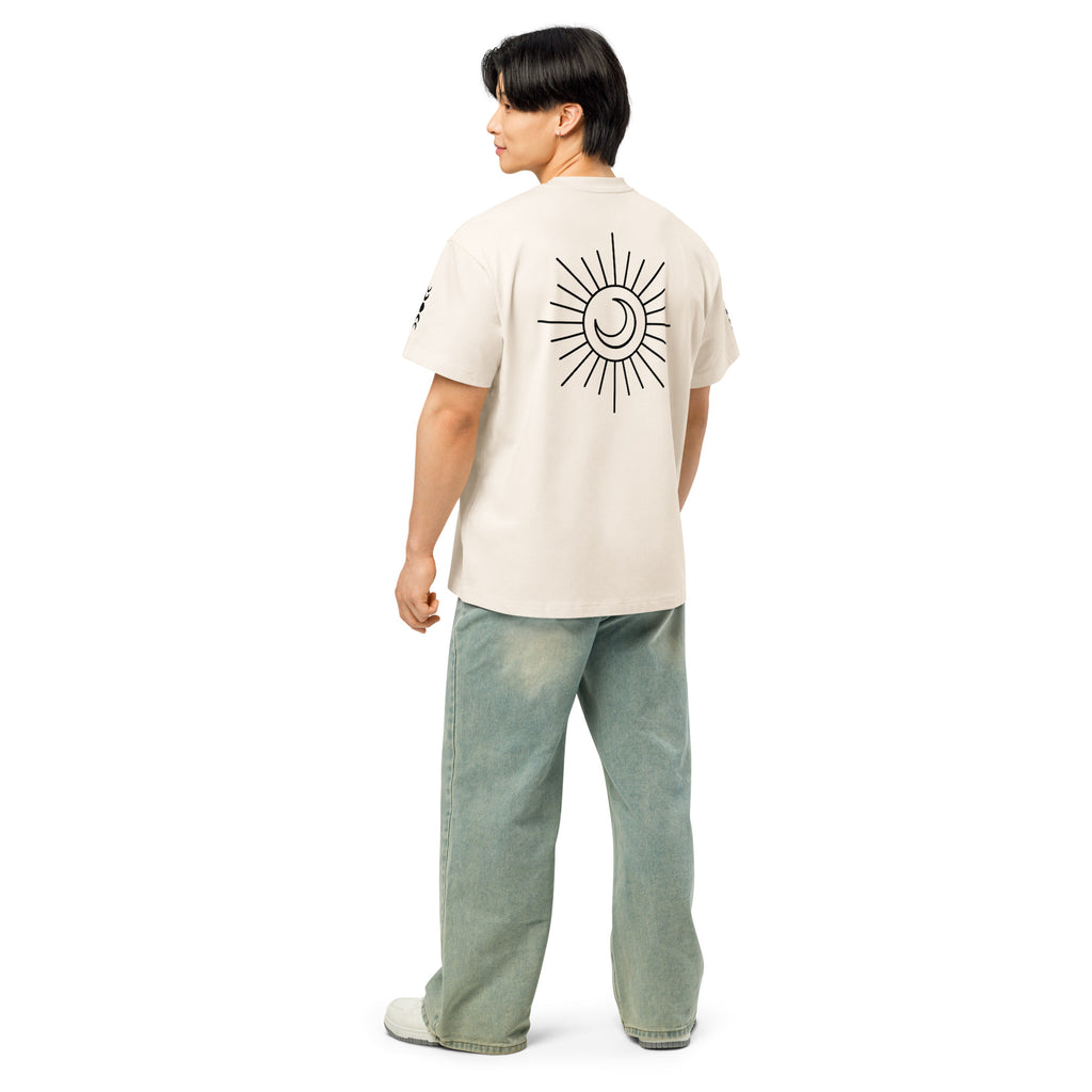Oversized Boxy T-Shirt Herren | 100% Baumwolle Streetwear Fit Melivero