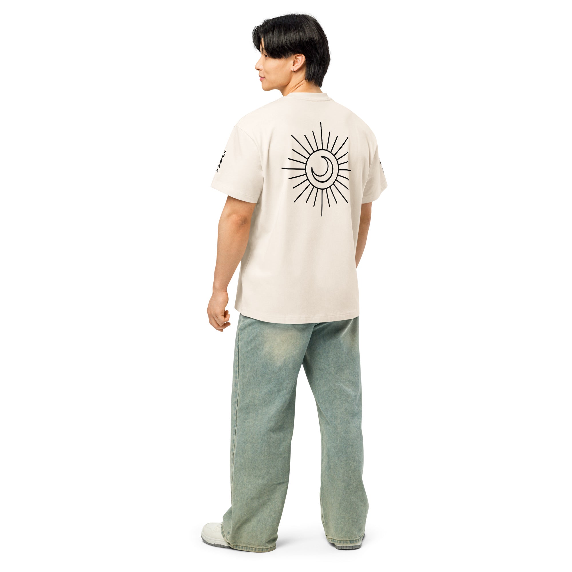 Oversized Boxy T-Shirt Herren | 100% Baumwolle Streetwear Fit Melivero