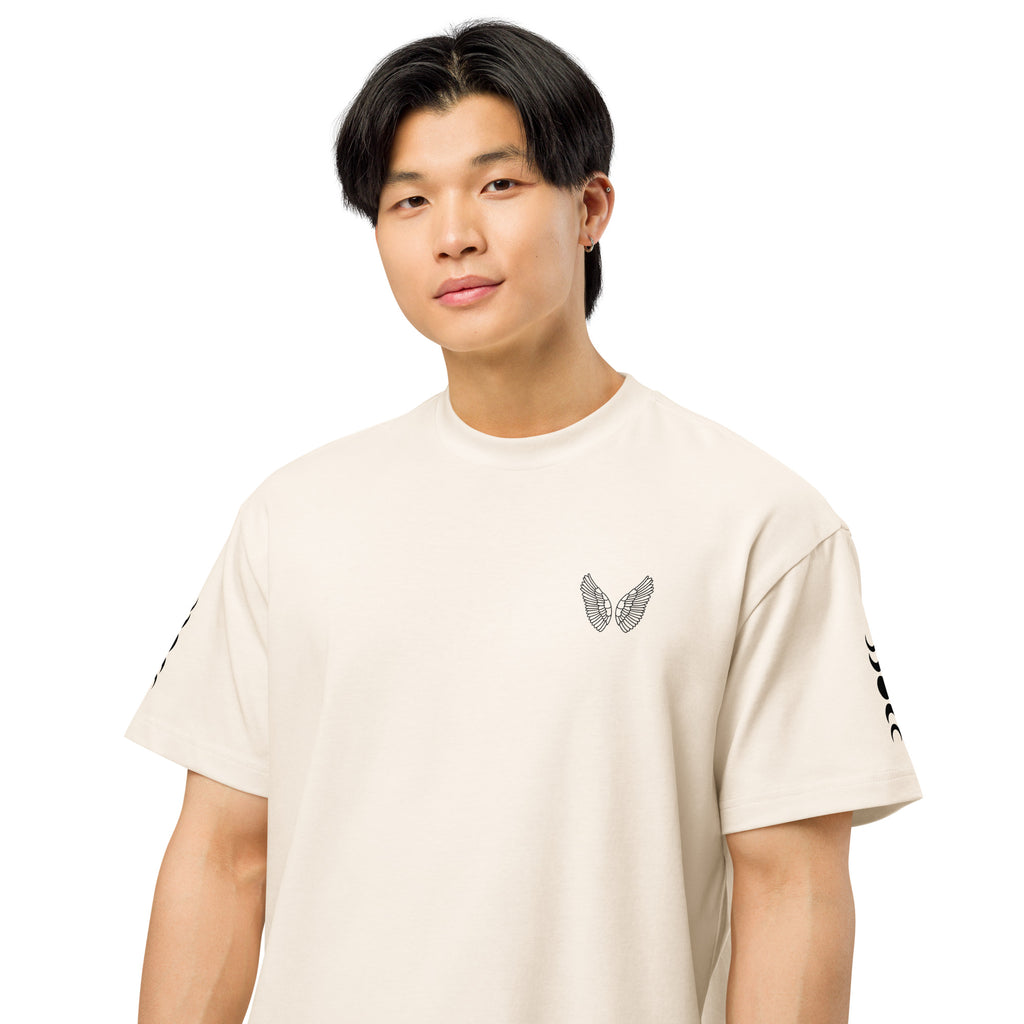 Oversized Boxy T-Shirt Herren | 100% Baumwolle Streetwear Fit Melivero