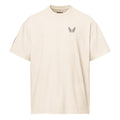 Oversized Boxy T-Shirt Herren | 100% Baumwolle Streetwear Fit Vintage White Melivero