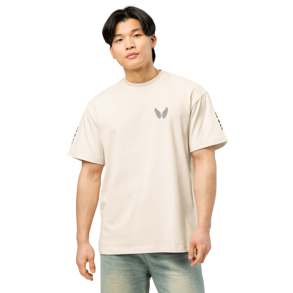 Oversized Boxy T-Shirt Herren | 100% Baumwolle Streetwear Fit Melivero