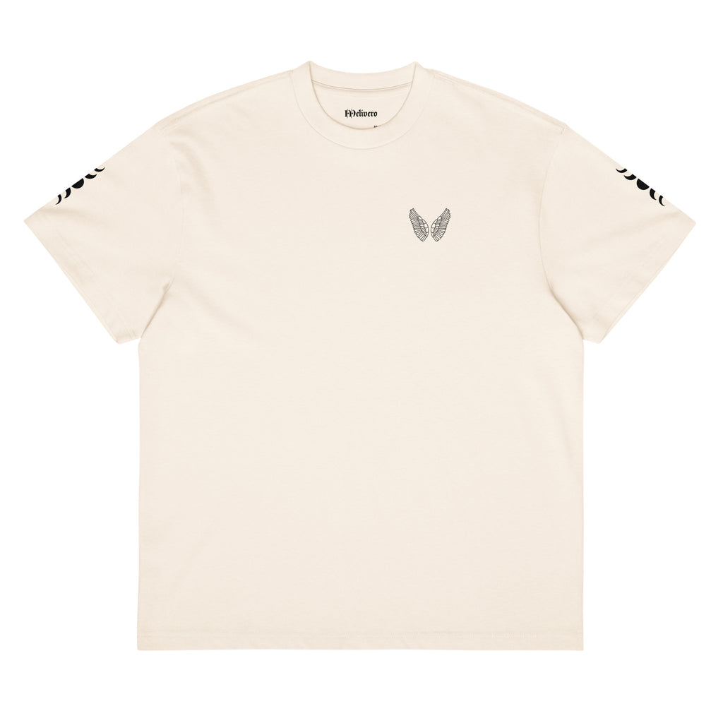 Oversized Boxy T-Shirt Herren | 100% Baumwolle Streetwear Fit Melivero