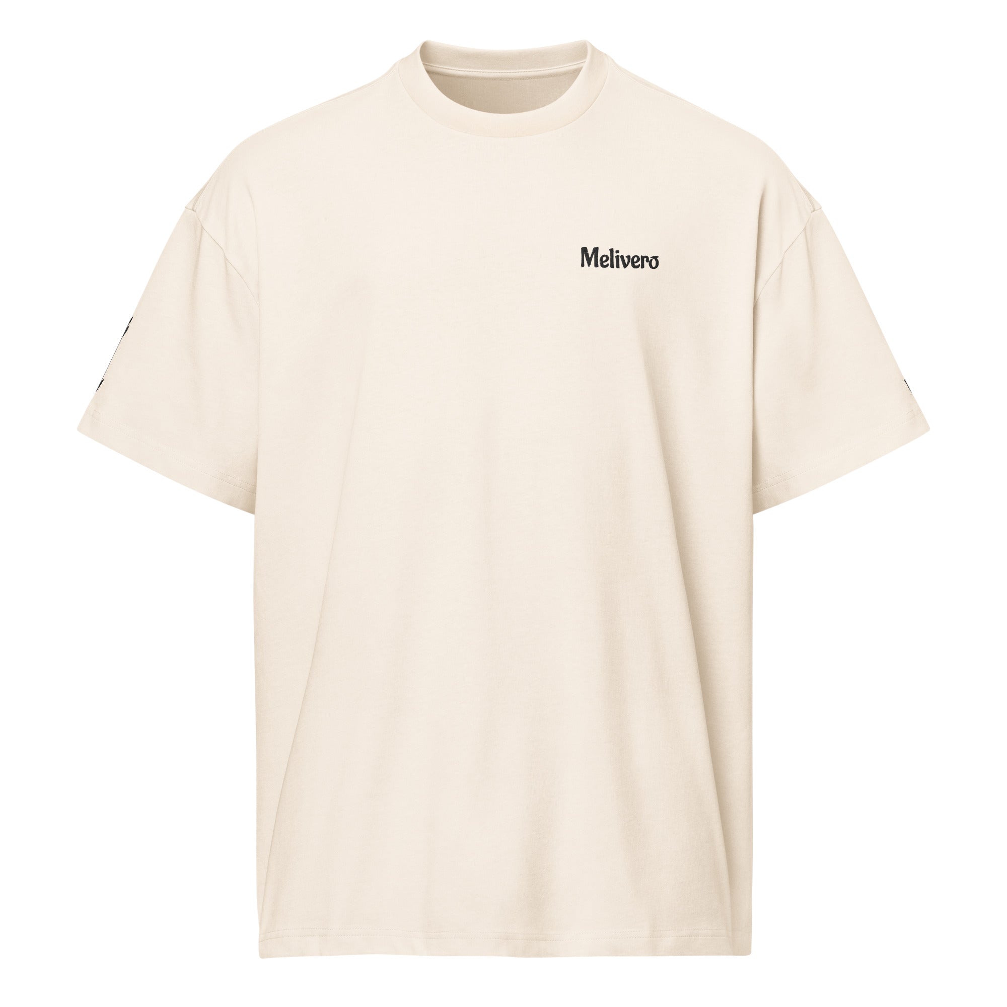 Melivero Oversized Boxy T-Shirt Herren – 100% Baumwolle | Streetwear S–2XL Melivero