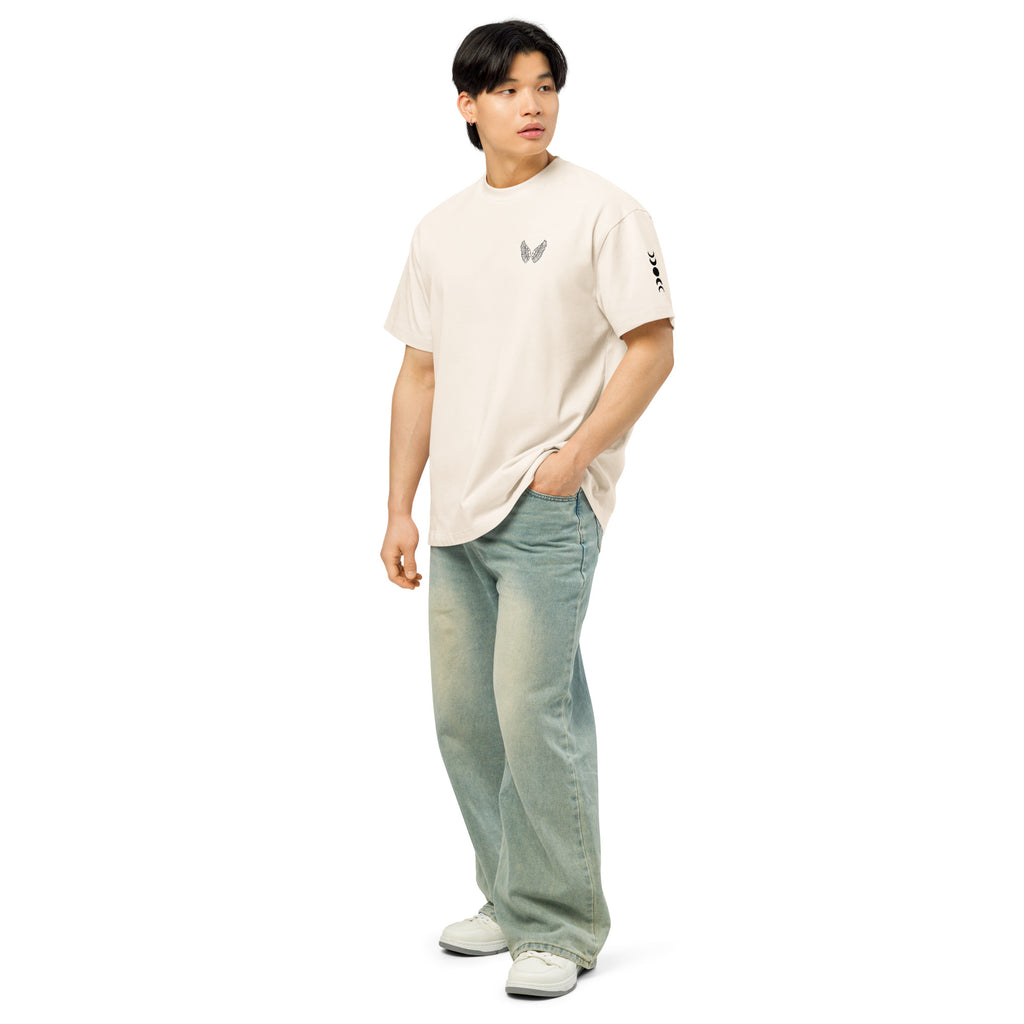 Oversized Boxy T-Shirt Herren | 100% Baumwolle Streetwear Fit Melivero
