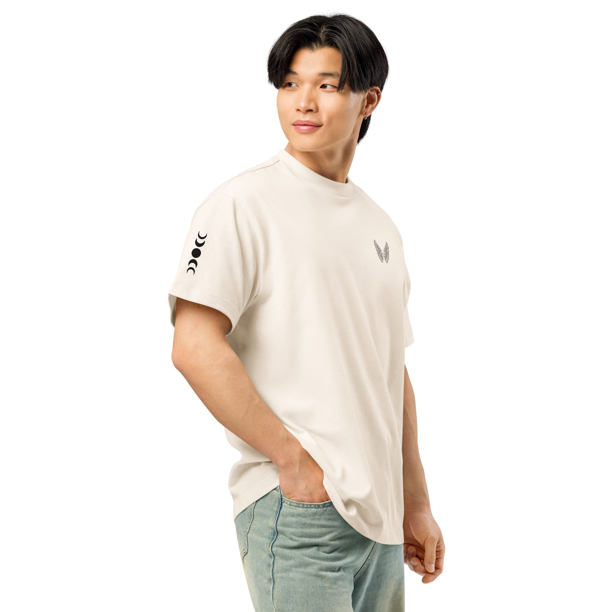 Oversized Boxy T-Shirt Herren | 100% Baumwolle Streetwear Fit Melivero