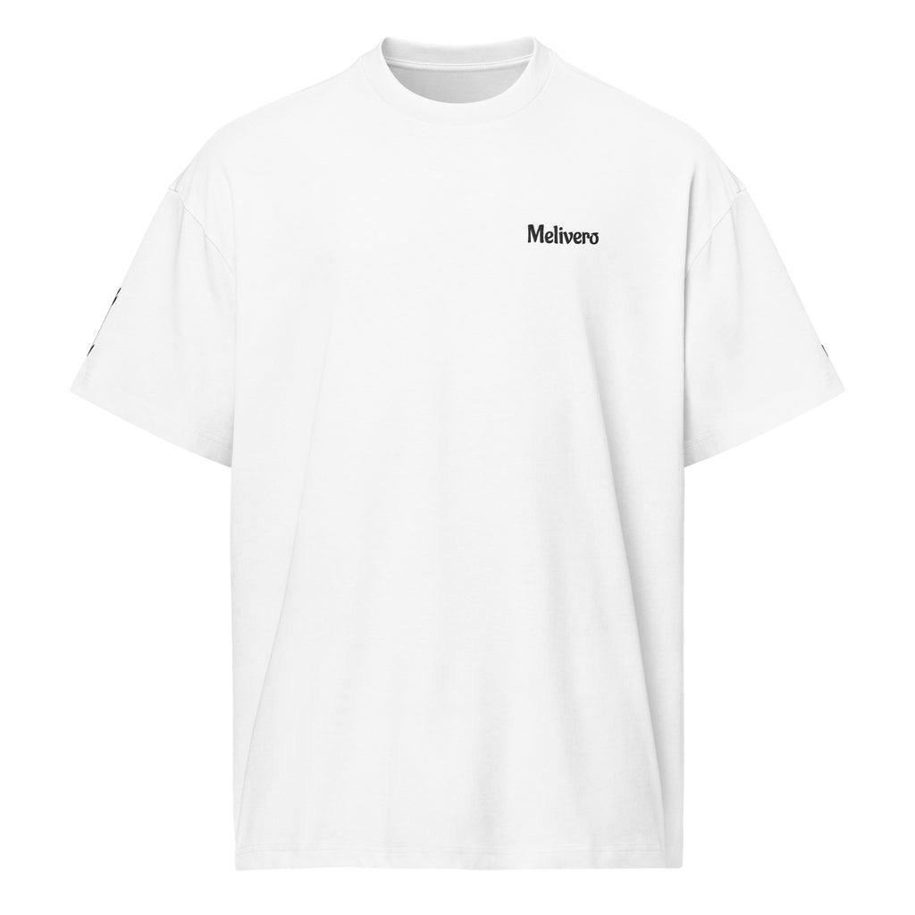 Melivero Oversized Boxy T-Shirt Herren – 100% Baumwolle | Streetwear S–2XL Melivero