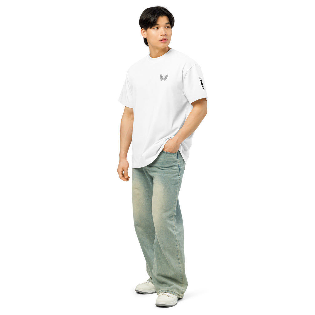 Oversized Boxy T-Shirt Herren | 100% Baumwolle Streetwear Fit Melivero