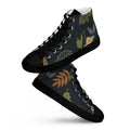 High-Top Canvas Sneaker Herren – Schwarz & Weiß | Melivero Schwarz Melivero