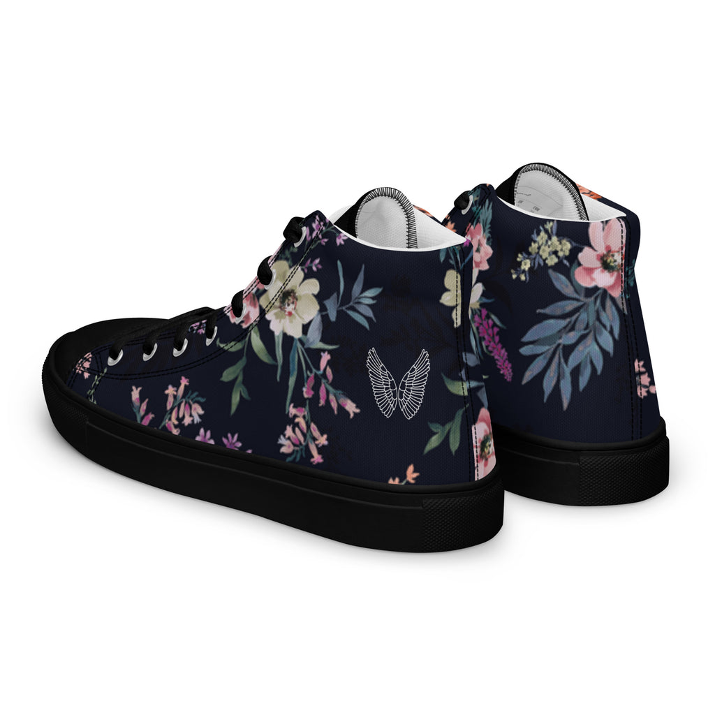 Melivero High-Top Sneaker Unisex – Canvas Leinenschuhe | Schwarz Weiß | EU 37,5–47,5 Melivero