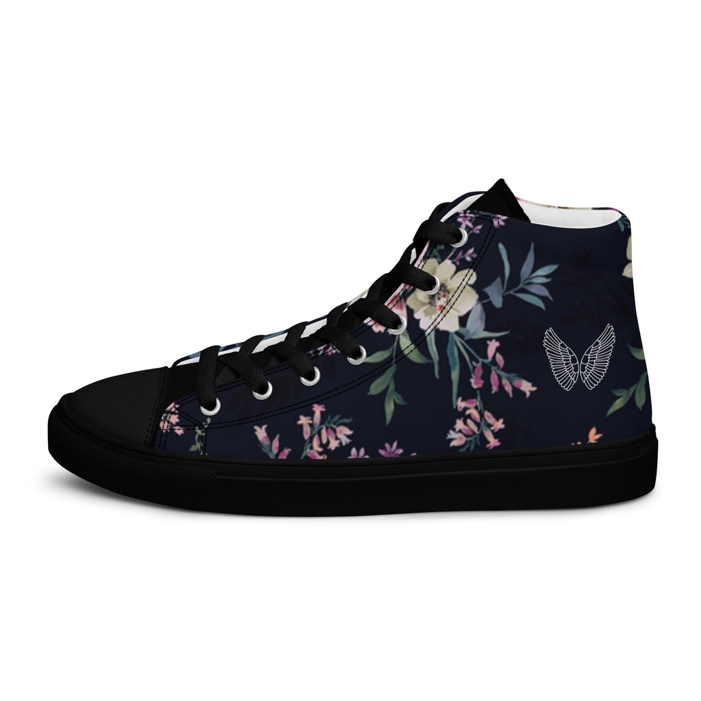 Melivero High-Top Sneaker Unisex – Canvas Leinenschuhe | Schwarz Weiß | EU 37,5–47,5 Melivero