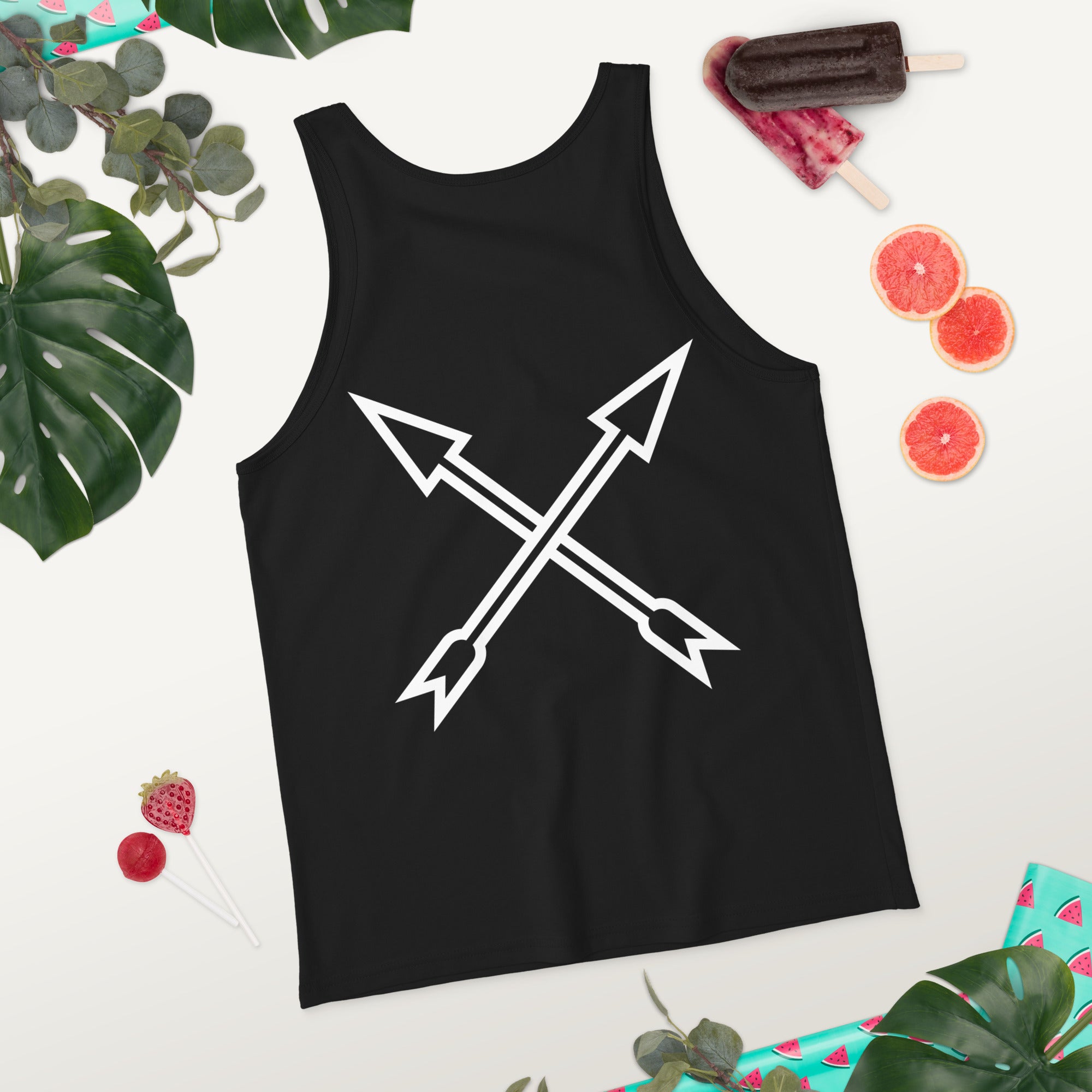 Melivero Tank Top Herren – 100% Baumwolle | Sommer Muskelshirt XS–2XL Melivero