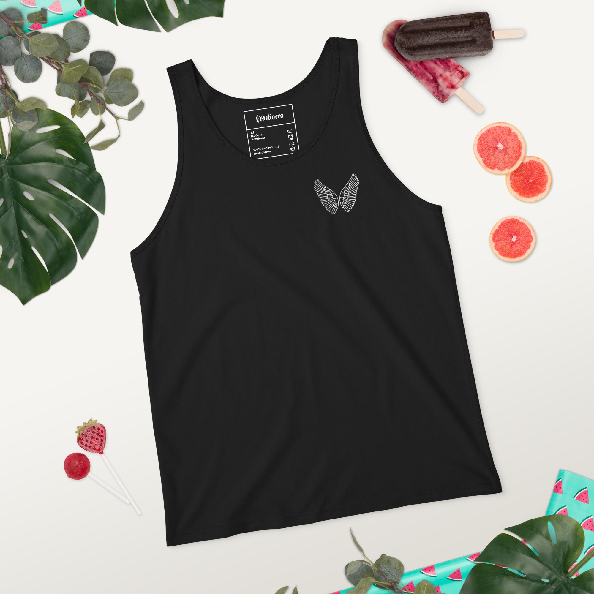 Melivero Tank Top Herren – 100% Baumwolle | Sommer Muskelshirt XS–2XL Melivero